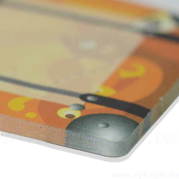 造型封卡便利貼-N次貼內頁可印刷-封面單面彩色上霧膜-斬造型-6376-7